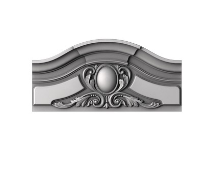 Capital (crown) for door, 3d models (stl)