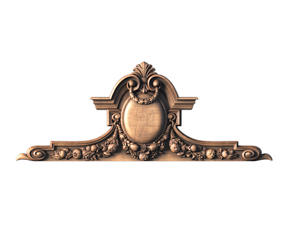 Capital (crown) for door, 3d models (stl)