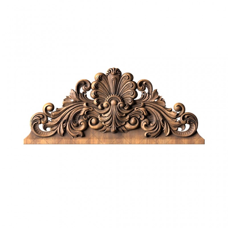 Capital (crown) for door, 3d models (stl)