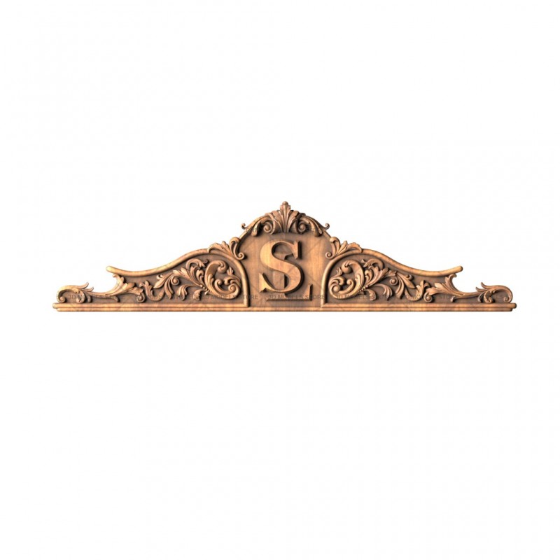 Capital (crown) for door, 3d models (stl)