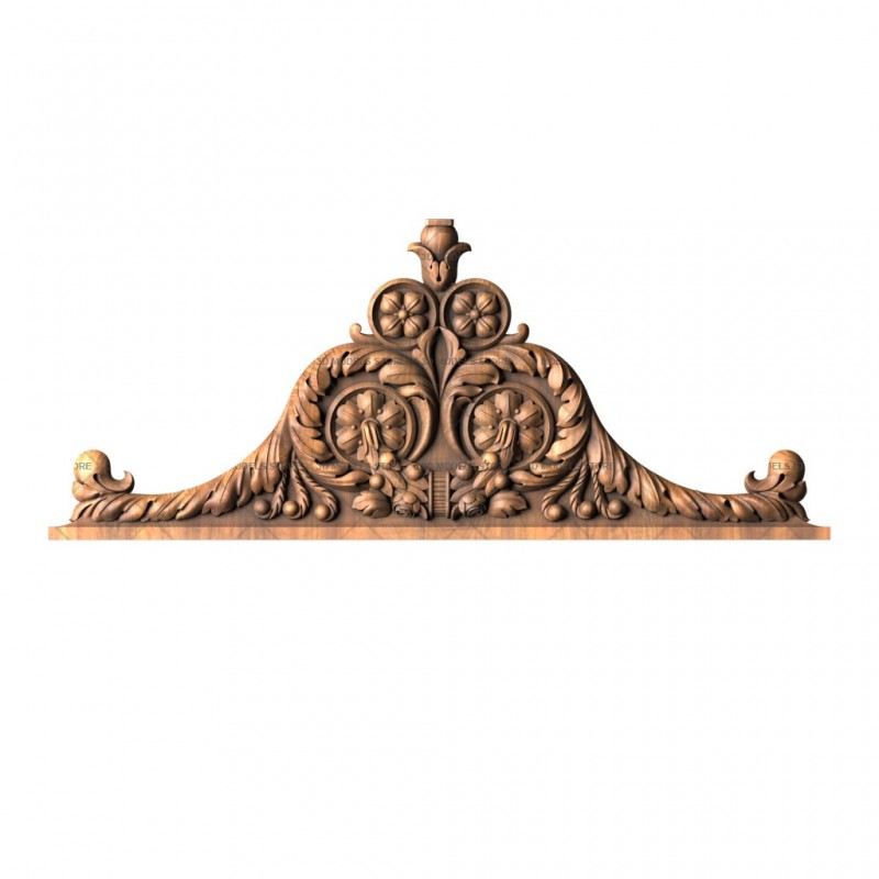 Capital (crown) for door, 3d models (stl)