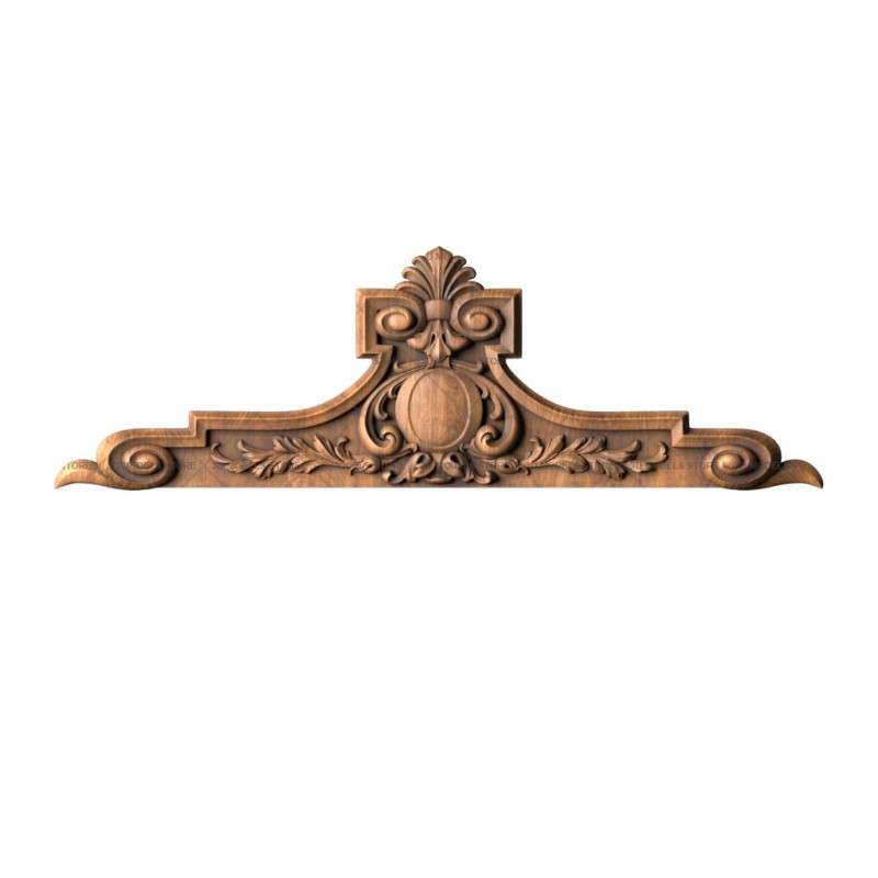 Capital (crown) for door, 3d models (stl)