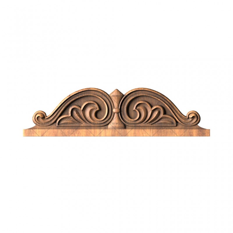 Capital (crown) for door, 3d models (stl)