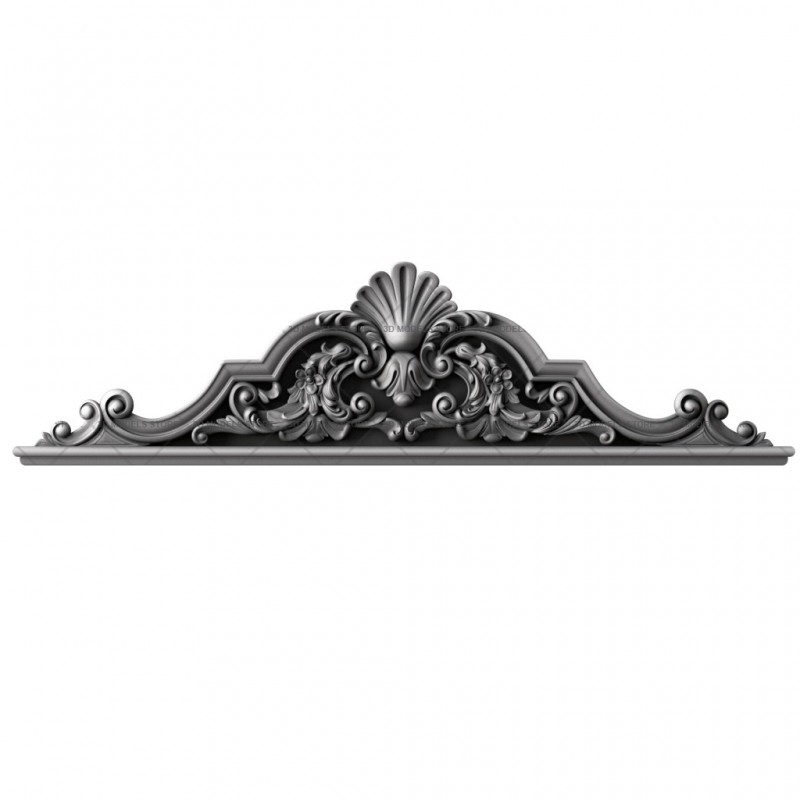 Capital (crown) for door, 3d models (stl)