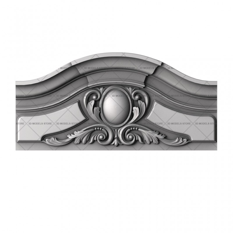 Capital (crown) for door, 3d models (stl)