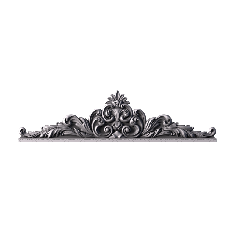 Capital (crown) for door, 3d models (stl)