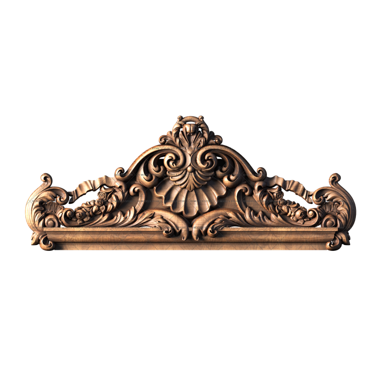 Capital (crown) for door, 3d models (stl)