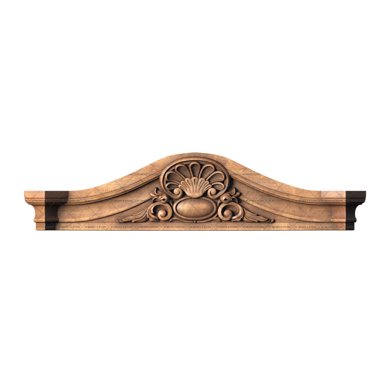 Capital (crown) for door, 3d models (stl)