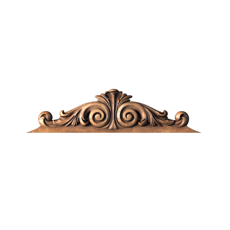 Capital (crown) for door, 3d models (stl)