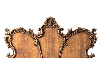 Headboard, 3d models (stl)