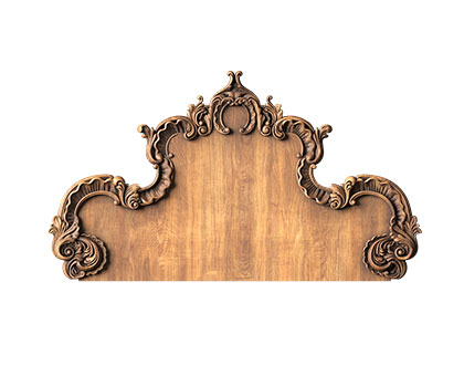 Headboard, 3d models (stl)