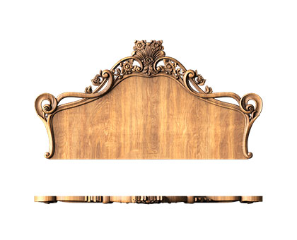 Headboard, 3d models (stl)