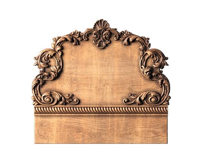 Headboard, 3d models (stl)