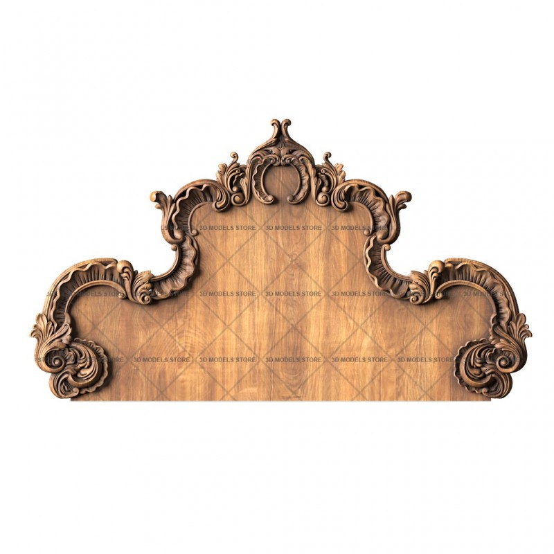 Headboard, 3d models (stl)