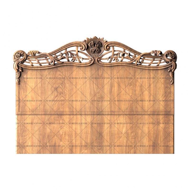 Headboard, 3d models (stl)