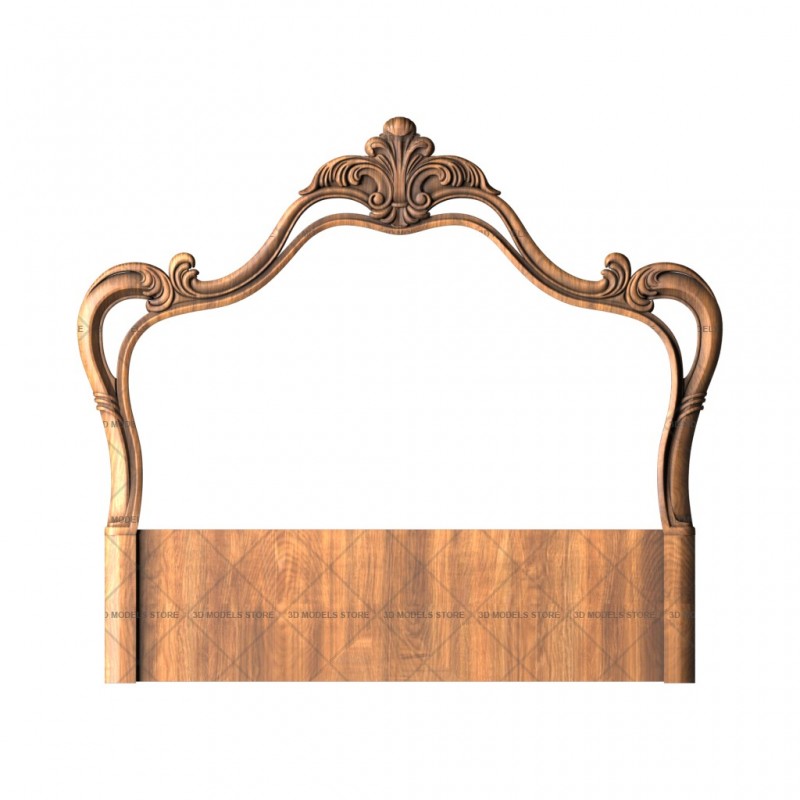 Headboard, 3d models (stl)