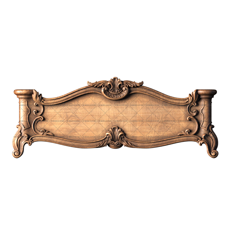 Headboard, 3d models (stl)