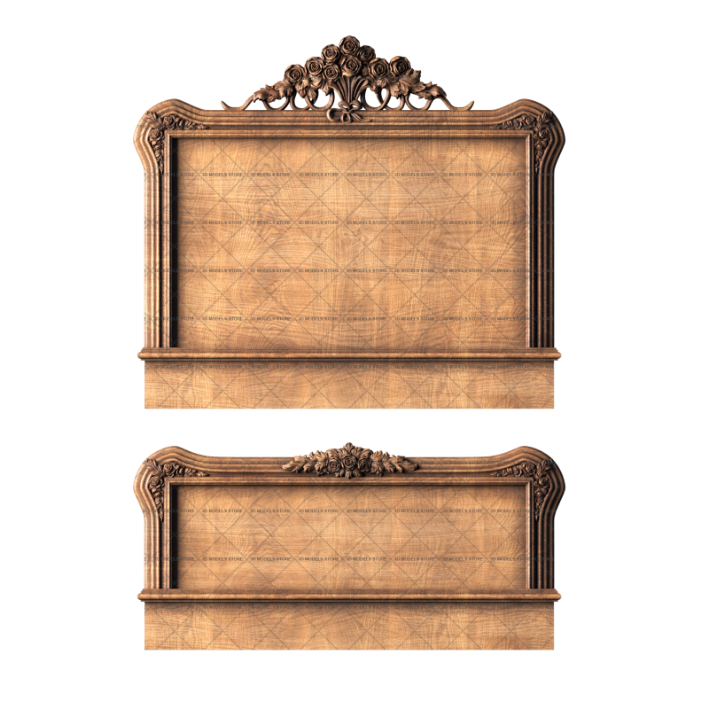 Headboard, 3d models (stl)