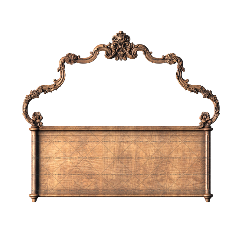 Headboard, 3d models (stl)