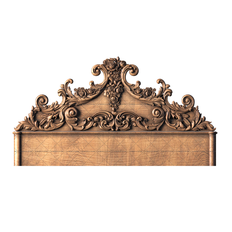 Headboard, 3d models (stl)