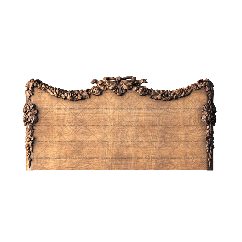 Headboard, 3d models (stl)