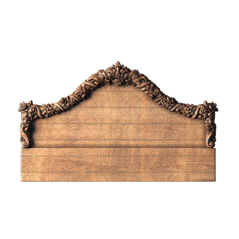 Headboard, 3d models (stl)