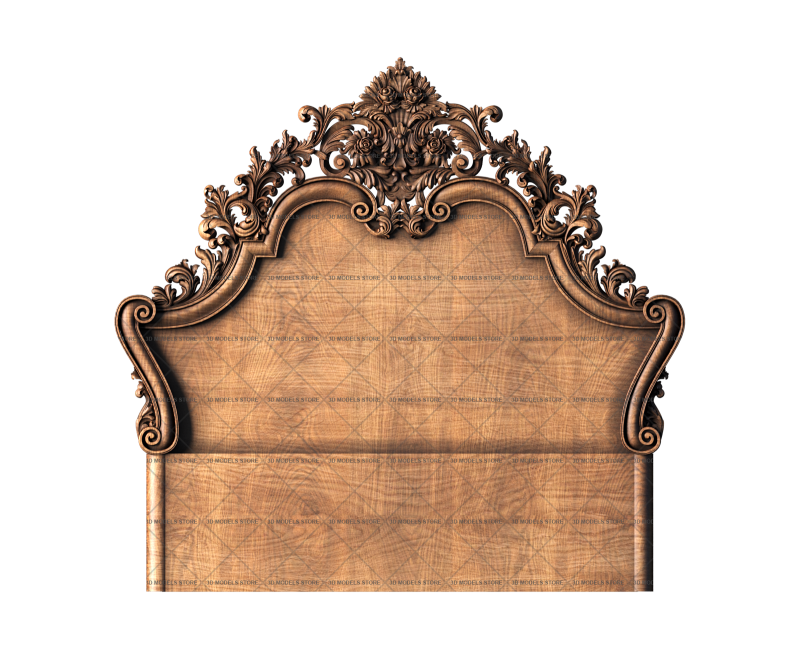 Headboard, 3d models (stl)