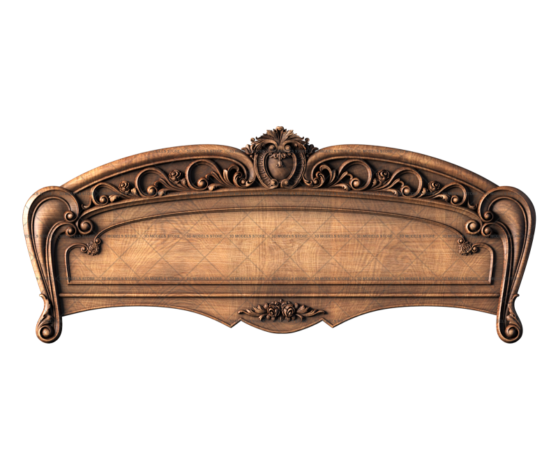 Headboard, 3d models (stl)