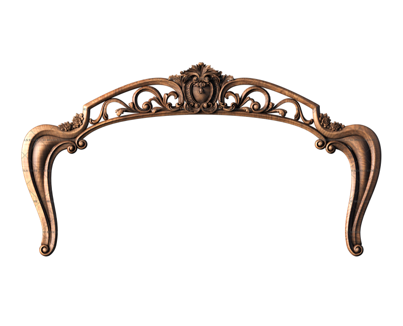 Headboard, 3d models (stl)