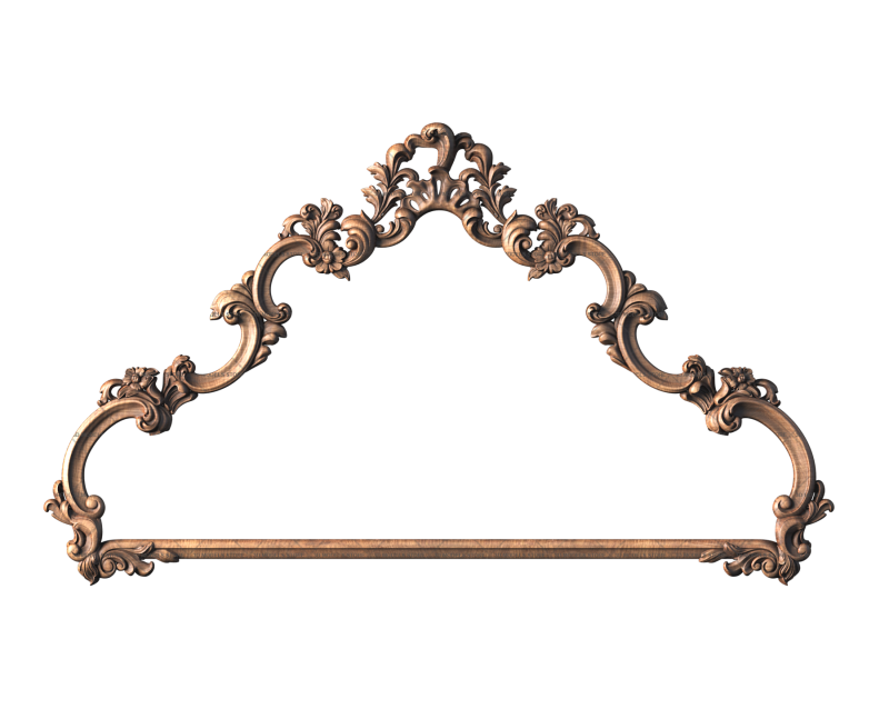 Headboard, 3d models (stl)