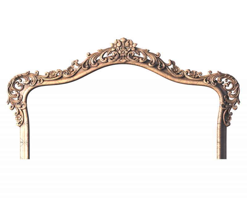 Headboard, 3d models (stl)