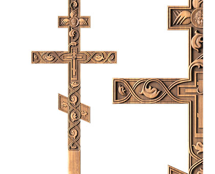 Cross crucifix, 3d models (stl)