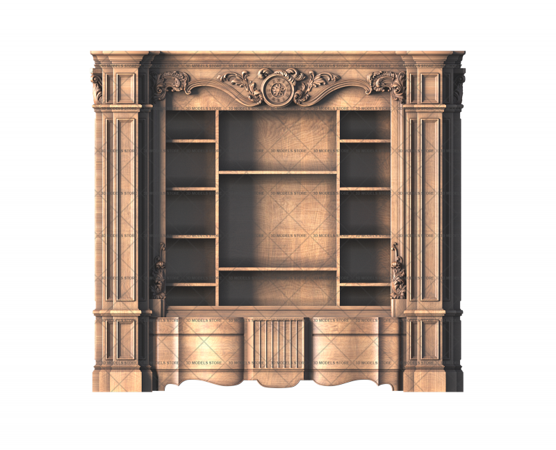 Cupboard, 3d models (stl)