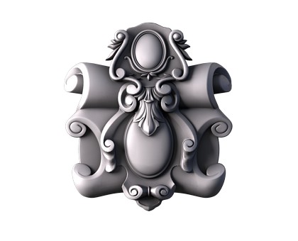 Cartouche, 3d models (stl)