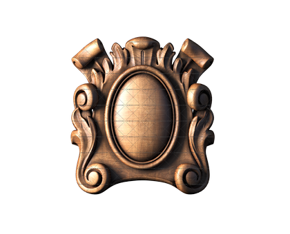 Cartouche, 3d models (stl)