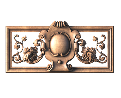 Cartouche, 3d models (stl)