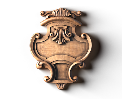 Cartouche, 3d models (stl)