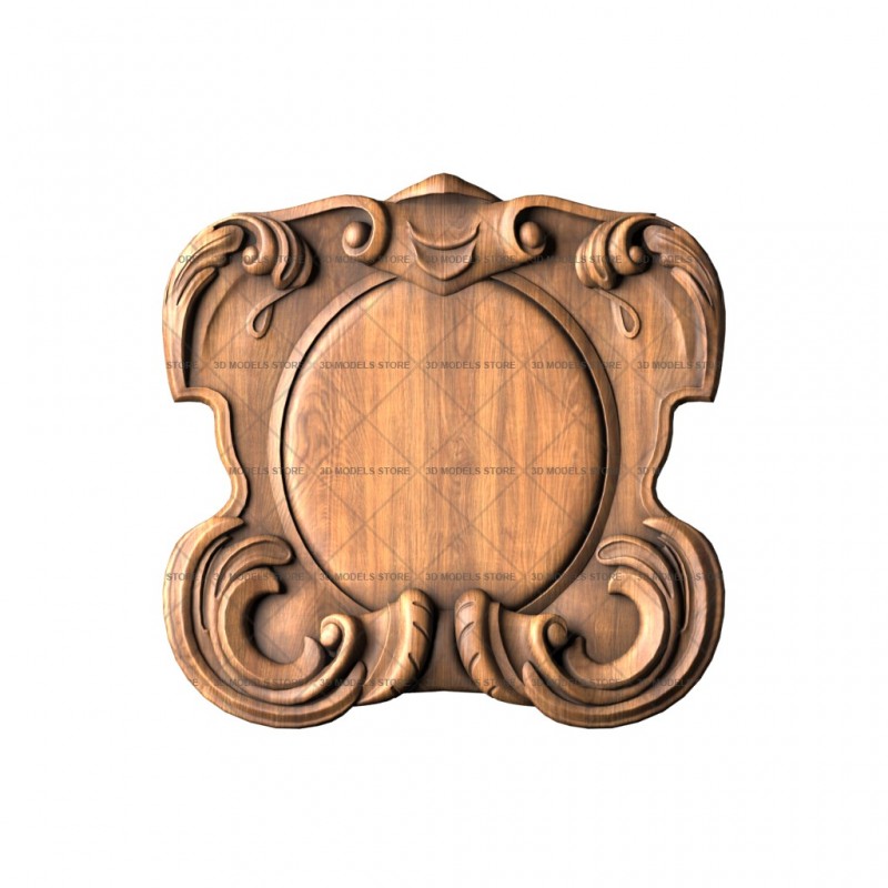 Cartouche, 3d models (stl)