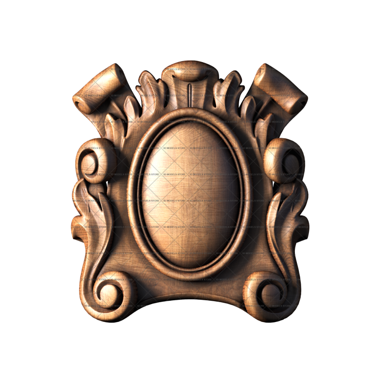 Cartouche, 3d models (stl)