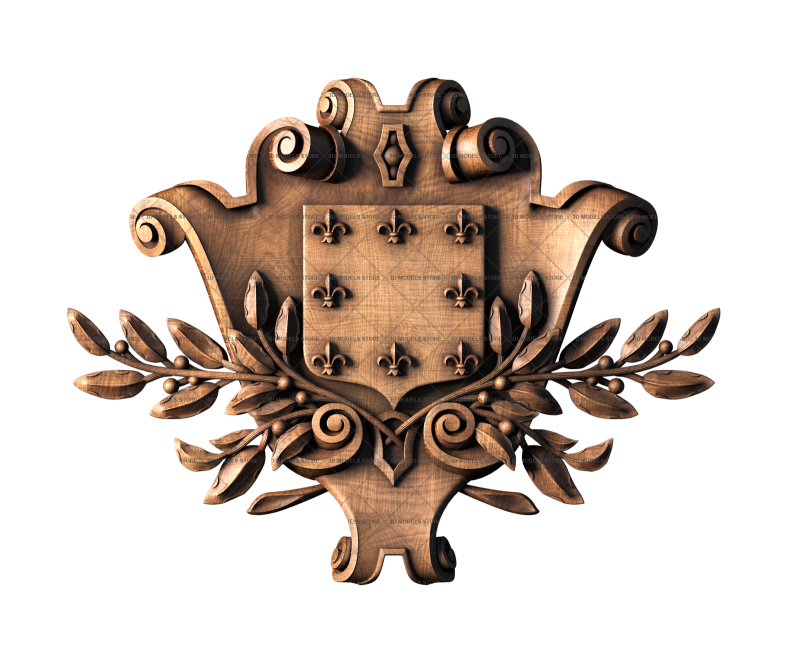 Cartouche, 3d models (stl)