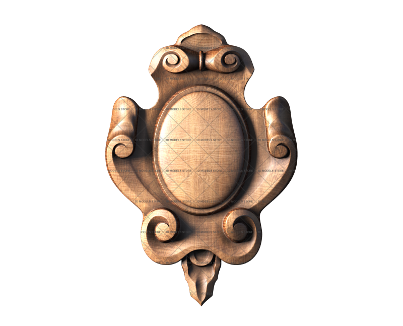 Cartouche, 3d models (stl)