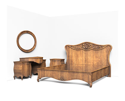 Furniture set, 3d models (stl)