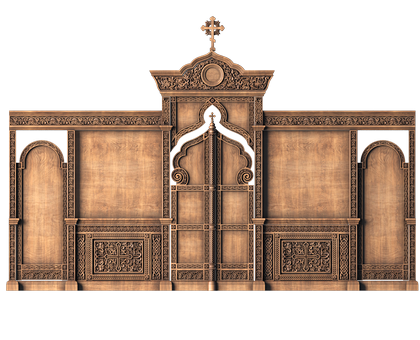 Small iconostasis, 3d models (stl)