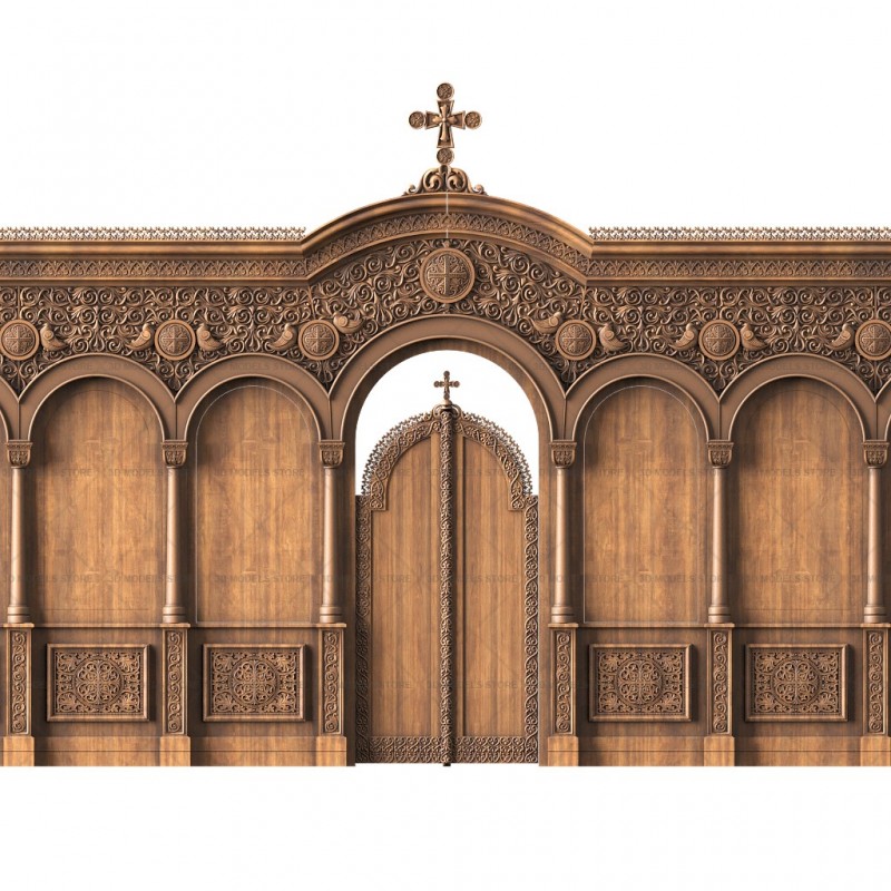 Large iconostasis, 3d models (stl)