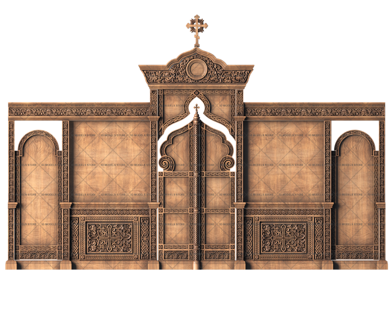 Small iconostasis, 3d models (stl)