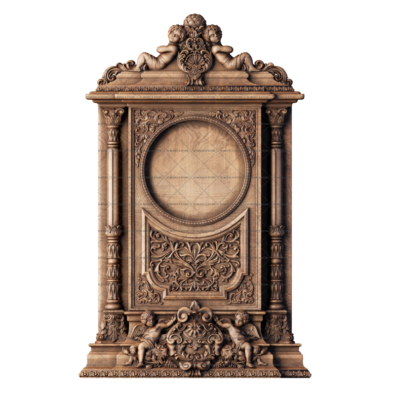 Grandfather Clock, 3d models (stl)