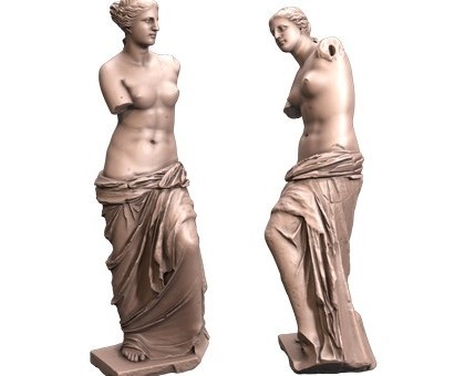 Venus de Milo, 3d models (stl)