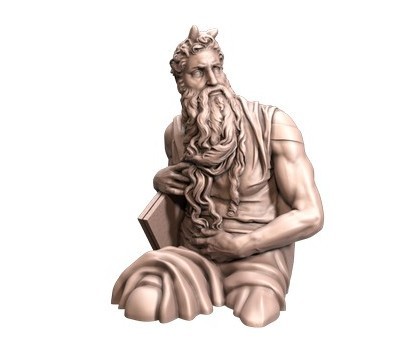 Moses, 3d models (stl)