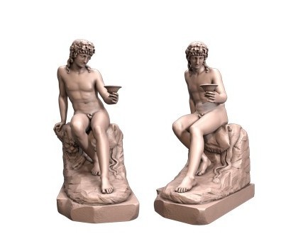 Bacchus, 3d models (stl)