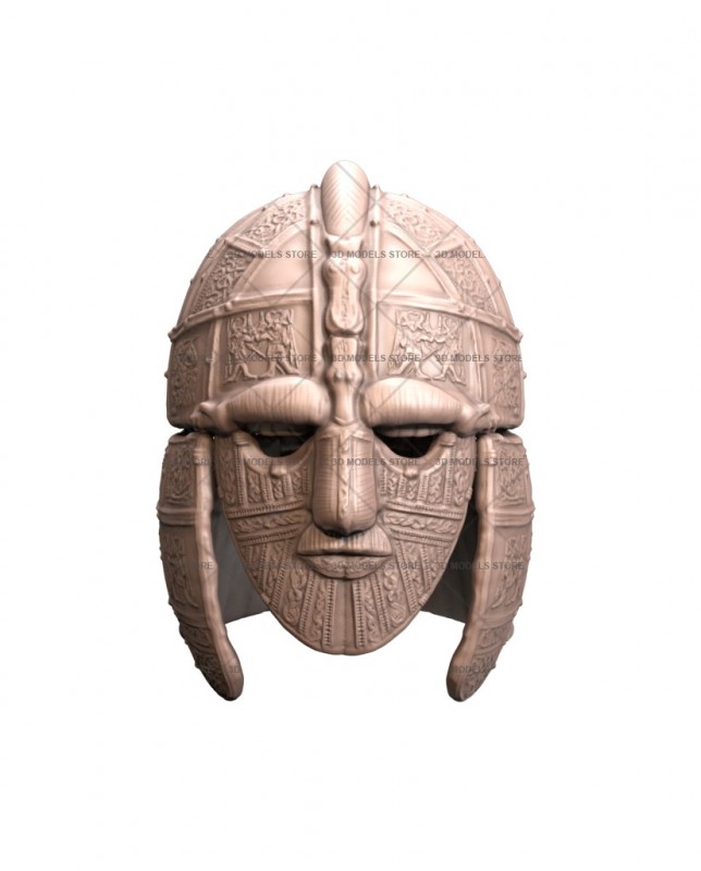 Sutton-hoo helmet, 3d models (stl)